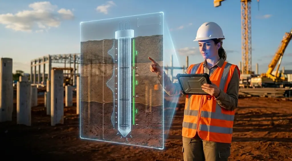 Integridade técnica em ensaios de fundações