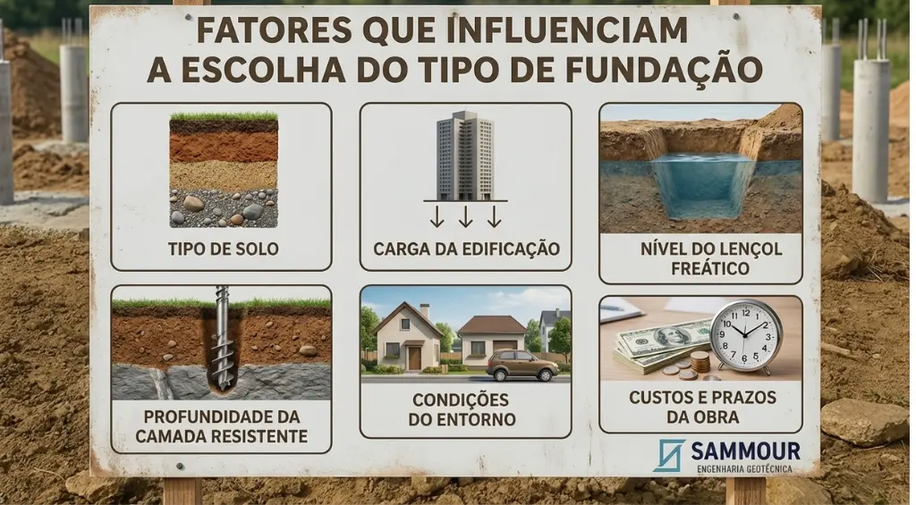 Quadro com informações sobre os fatores que devem ser checados