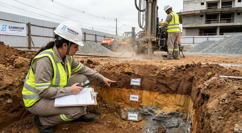 estes e ensaios para definir o tipo de estaca