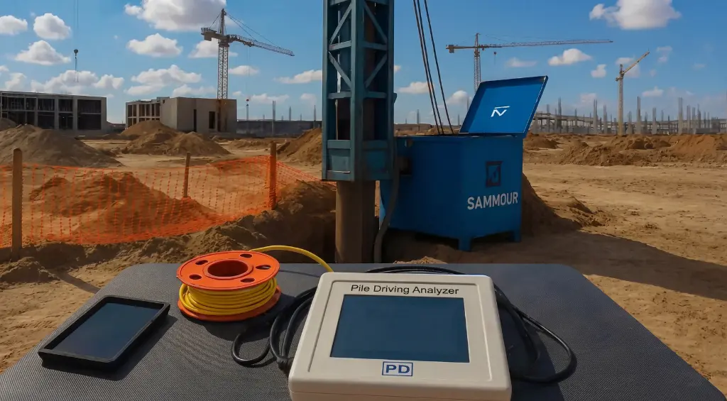 equipamento usado em um ensaio PDA