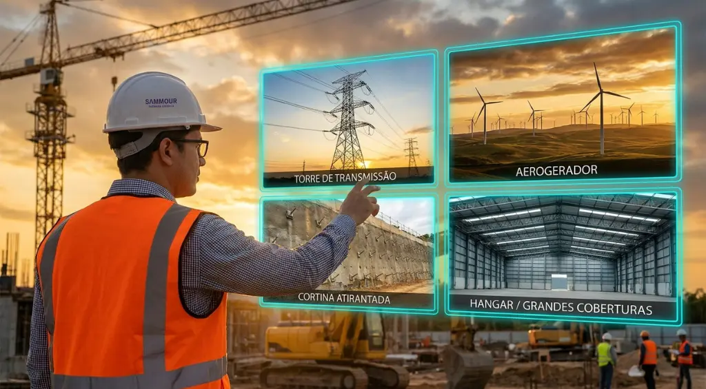 Quais obras exigem PCE à tração