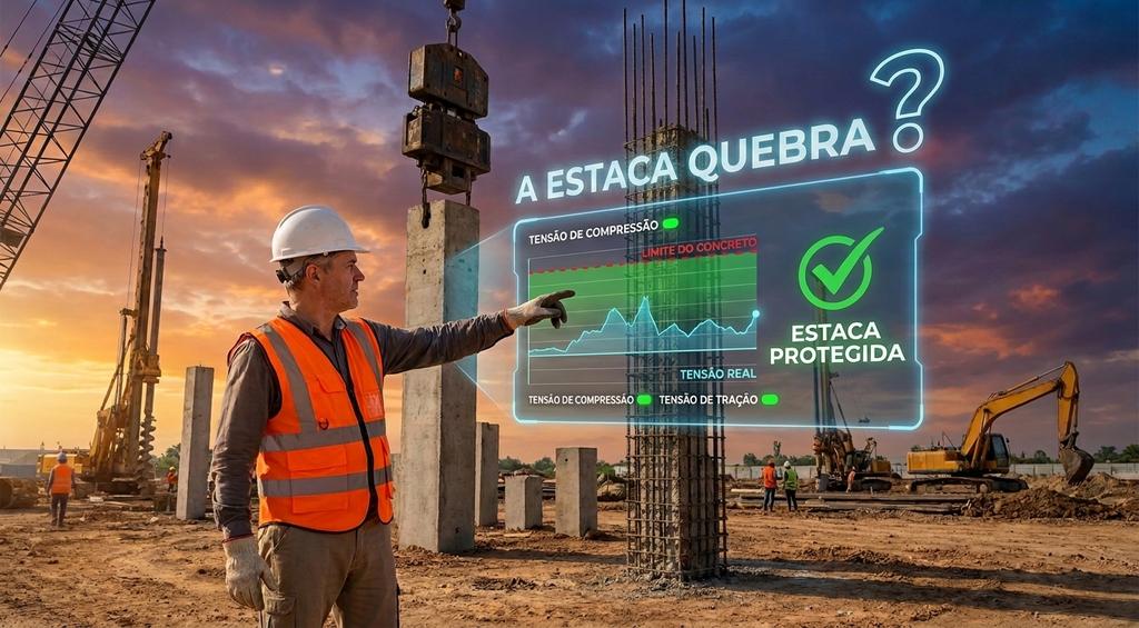 ensaio PDA quebra a estaca?
