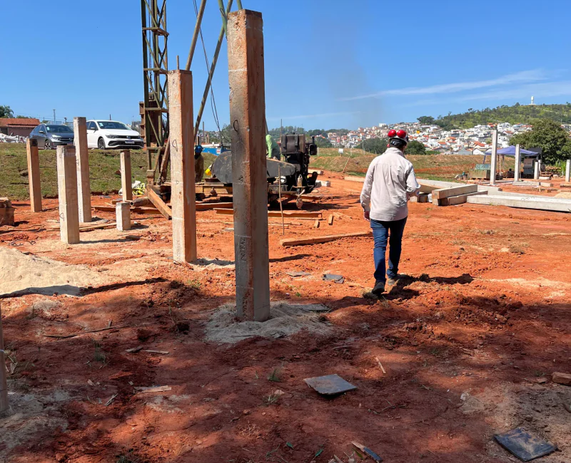 Projeto de Fundação realizado pela Sammour Engenharia
